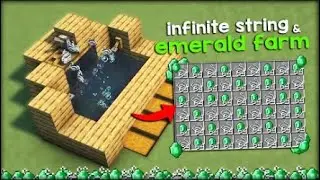 I Built an Unlimited Emerald Farm in Minecraft! #2