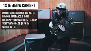 1x15 450w Bass Cabinet played by Butler Knowles