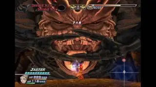 Rogue Galaxy&trade; Demon Battleship Jaster vs Valkog