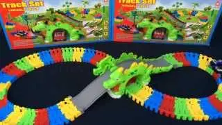 Kids multi-colored track set