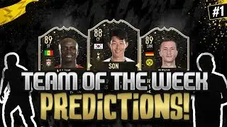FIFA 20 TOTW 1 PREDICTIONS | INFORM SON | INFORM REUS | INFORM MANE | INFORM PREDICTIONS 1
