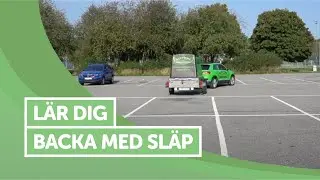 L&auml;r dig backa med sl&auml;p ( B96 / BE-k&ouml;rkort )