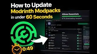 How to Update Modrinth Modpacks in under 60 Seconds