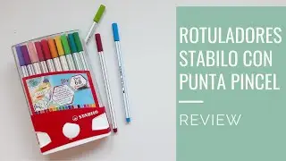 Review Rotuladores STABILO PEN 68 Brush