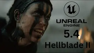 Unreal Engine 5.4 Insane Graphics | Hellblade II Game
