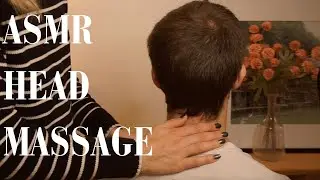 ASMR French Accent | Head Massage for Relaxation 💆‍♂️✨ (soft whispers & brush sounds)