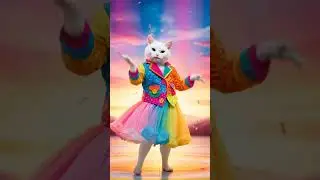 LE SSERAFIM &ldquo;CRAZY&rdquo; 🐱 Cat Dance Challenge | The Cutest Groove! #shorts 猫ダンスチャレンジ｜可愛すぎるグルーヴ！