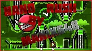 Geometry Dash [2.0] (Demon) - Nano Rush by Manix & LazerBlitz - TheKarlYouTube (practice mode)