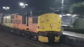 Trains at Taunton including 37099+37175