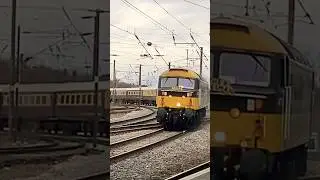 47 712 &lsquo;Lady Diana Spencer&rsquo; and D 1924 &lsquo;Crewe Diesel Depot&rsquo; at York [20/01/24]