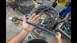 Stripping 1200 Lbs Of 500 MCM