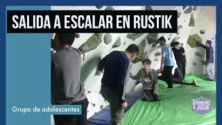 Escalando en Rustik | Grupo de Adolescentes | Autismo y Juego