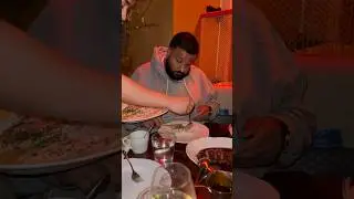 Always Respect 🙏 DJ Khaled - Let's Eat 😋 #djkhaled #eating #shorts #youtubeshorts
