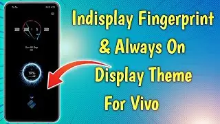 IQOO 8 Theme For Vivo Phones || Indisplay theme for vivo & always on display theme for vivo