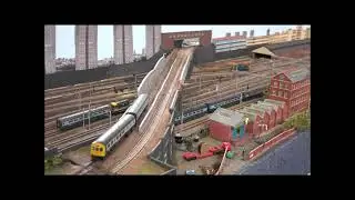 KINGS PARK n-gauge EXHIBITION MODEL RAILWAY layout