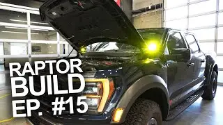 Стробоскопы Raptor для передних стоек! Установка реле Kaizen // Сборка Raptor 2023, эпизод 15