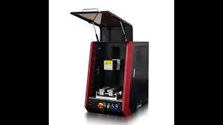 Small Enclosed 100W Fiber Laser Marking Machine with JPT Mopa M7 Source