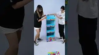 1-Second Assembling! POP UP Cardboard Display｜ Grocery Store Used