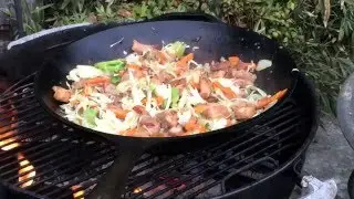 Chicken Stir Fry Meal for Camping