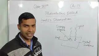 Photoelectric Effect : Hertz's and Lenard's Observations, NCERT Physics Class 12