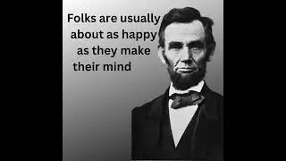 The Life and Words of Abraham Lincoln motivational video