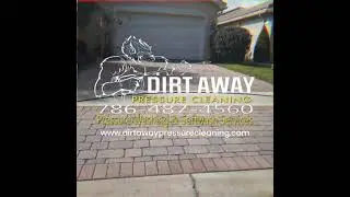 Pressure Washing Paver Driveway & Walkway