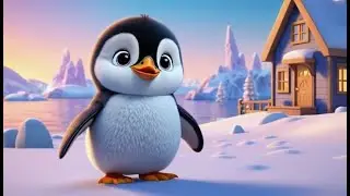 The Lonely Penguin Watched the Waves | Nursery Rhymes for Kids & Baby Songs