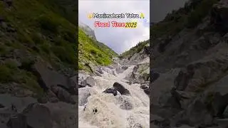 Manimahesh Yatra Flood Time 2025 #shorts #shortvideo #shortsvideo #manimahesh #manimaheshyatra #yt