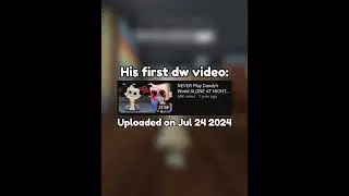 Dandy's world youtubers and their first dw videos | Dandy's world