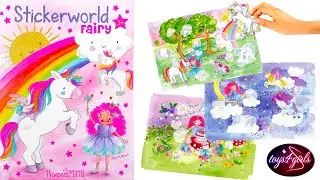 Princess Mimi Stickerworld Fairy activity book review video