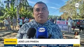 Pescadores cierran el acceso al puerto de Pedregal; se quejan por multas excesivas