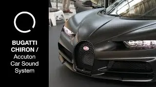 Bugatti Chiron with Accuton Sound System - High End 2019 Munich