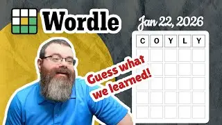 You know by now | Wordle #1678 (Jan 22nd, 2026)