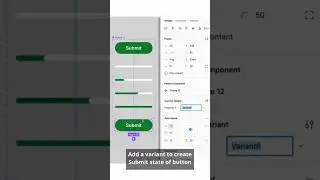 new button design on figma #figma #animation #shorts #uiux #viral #fyp