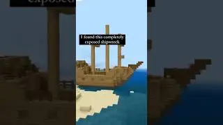 i found this completely exposed shipwreck