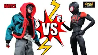 Человек-паук: Через вселенные Майлза Моралеса — кто лучше? Sentinal или Medicom Toy (MAFEX)