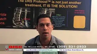 Freddy Urmeneta finds a non-surgical answer for his chronic lower back pain in Miami Beach, FL