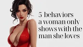 5 behaviors a woman only shows with the man she loves/female psychology