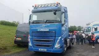 Creagh lorry arrives in draperstown truck show (2025)