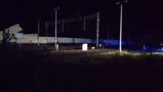 Malczyce wypadek kolejowy 17.09.2019 !!!
