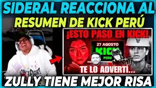 🤣ZULLY TIENE MEJOR RISA QUE LA BEBA🤣  SIDERAL REACCIONA A VIVO X EL STREAMING 27 DE AGOSTO