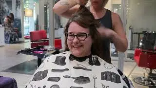 Tiffany LV - Pt 1: She Shaves Her Head Completely Bald (Free Video)