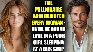 The MILLIONAIRE Who Rejected Every Woman - Until He Found Love in a Poor Girl Sleeping at a Bus Stop