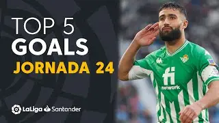 LaLiga TOP 5 Goles Jornada 24 LaLiga Santander 2021/2022
