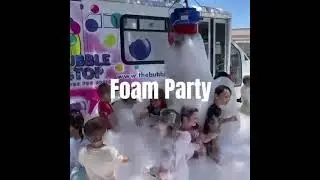 Epic foam party at Lakewood Conservatory of Fine Arts!