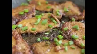 [KITCHEN ART QUICK & EASY] THỊT LỢN RIM GỪNG