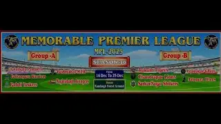 MEMORABLE PREMIER LEAGUE || SEASON 10 || MPL 2025 || DAY 5 ||