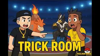 PRIMEIRA VEZ JOGANDO DE TRICK ROOM RANKED PIXELMON BRASIL