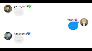Yachi is done with people || TsukiKage || Haikyuu Text
