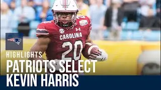 HIGHLIGHTS: Patriots select South Carolina running back Kevin Harris in 6th Round of 2022 NFL Draft